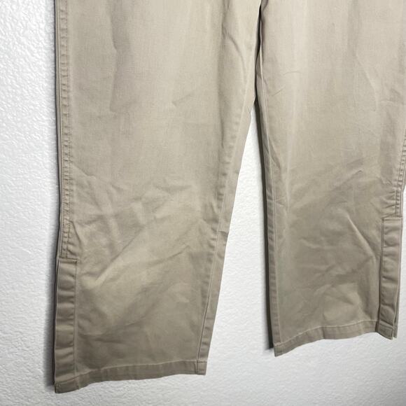 Mossimo Womens Pants Size 3 Khaki Capri Vintage Belted Y2K Casual Everyday Wear - Picture 9 of 13